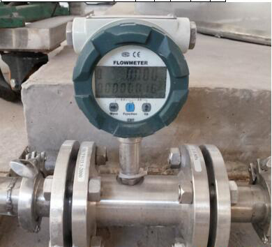 低溫液體渦輪流量計現場安裝使用圖
